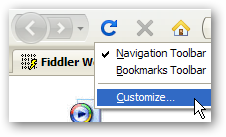 Firefox right-click menu